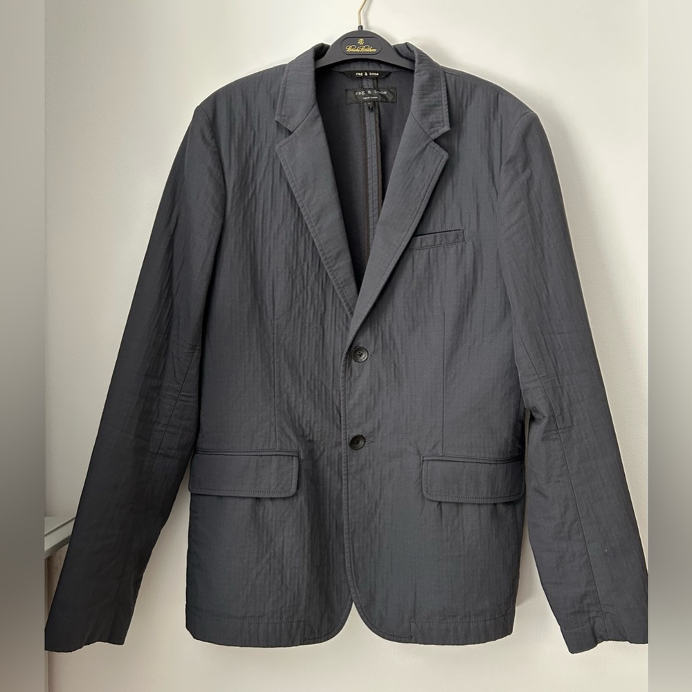Rag & Bone Charcoal( blue) Blazer.